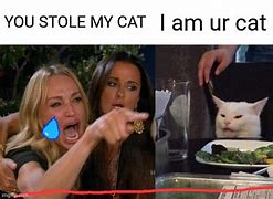 Image result for I Stole Your Cat Meme