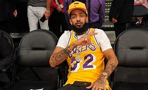 Image result for Nipsey Hussle Lakers Game