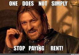 Image result for Apartment Rent Meme