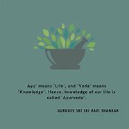 Image result for Ayurveda Quotes Chopera