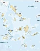 Image result for Kyklades Map