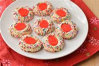 Image result for Mini Thumbprint Cookies
