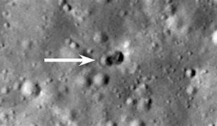 Image result for Rocket Crash On Moon