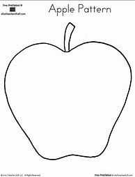 Image result for Apple Craft Template