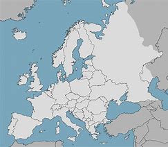 Image result for Map of Europe 1960 Blank