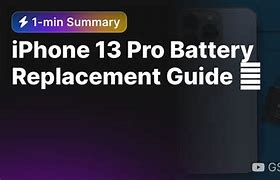 Image result for iPhone 13 Pro Battery Replacement