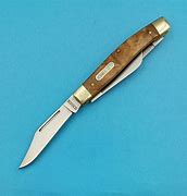 Image result for Old Timer Pocket Knife Wood Handle