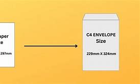 Image result for C4 Envelope Dimensions