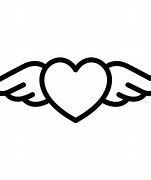 Image result for Heart with Wings Clip Art