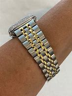 Image result for Gold and Silver Apple Watch Strap