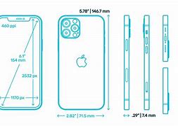 Image result for Dimensions of iPhone 12 Pro