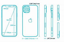 Image result for How Big Is a iPhone 12