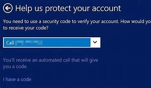 Image result for Microsoft Account Security Code