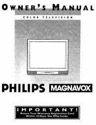 Image result for Magnavox Model W626 Manual