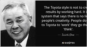 Image result for Toyota Production System Slogan