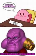 Image result for Kirby Gun Meme