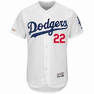 Image result for Dodgers White Jersey