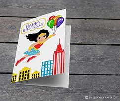 Image result for Wonder Woman Birthday Message