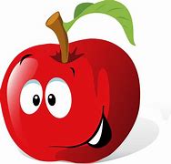 Image result for Cute Apple Cartoon Character
