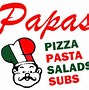 Image result for Papas Pizza Place Logo