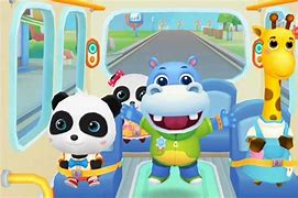 Image result for Baby Bus Panda Cartoon