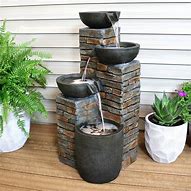Image result for Large Cascading Waterfall Fountain