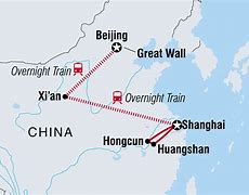 Image result for Beijing-Shanghai Map
