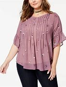 Image result for Macy's Plus Size Dressy Tops
