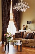 Image result for Living Room Curtains Dark