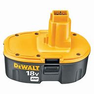 Image result for DeWalt 18-Volt Battery