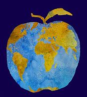 Image result for Peeled Apple Earth