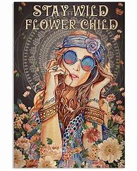 Image result for Hippie Flower Girl
