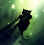 Image result for Cute Cat in Space Cartoon