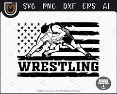 Image result for Wrestling American Flag SVG