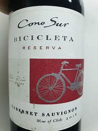 Image result for Vina Cono Sur Cabernet Sauvignon Bicicleta Reserva