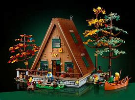 Image result for LEGO Cabin 21338