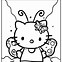 Image result for Hello Kitty Bow Coloring Page