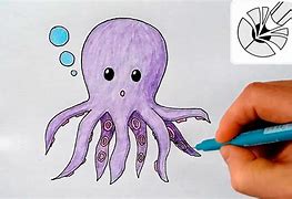 Image result for Colorful Octopus Drawing