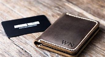 Image result for Men's Leather Credit Card Wallet