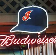 Image result for Cleveland Indians Budweiser Sign