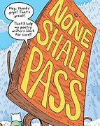 Image result for None Shall Pass Meme