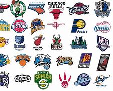 Image result for All 32 NBA Team Logos