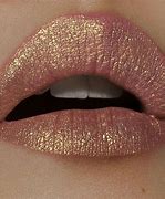 Image result for Metallic Gold Lipstick