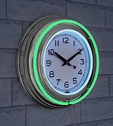 Image result for LED Retro Clock