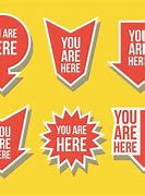 Image result for You Are Here Symbol