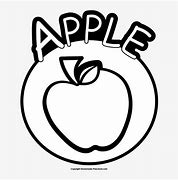 Image result for School Apple Black and White