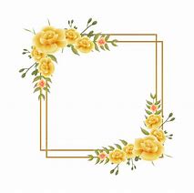 Image result for Yellow Rose Borders and Frames