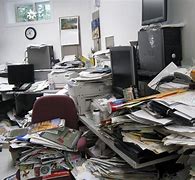 Image result for Cluttered Desk