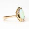 Image result for Gold Opal Ring