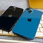 Image result for iPhone 13 Blue On Hand